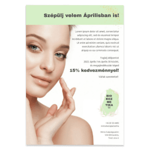 Botanic kozmetika akciós nagy plakát